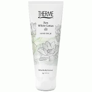 Zen White Lotus Hand Balm Ml Therme Parfumania