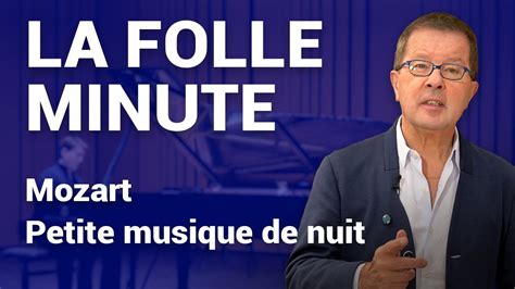 La Folle Minute présentée par René Martin Mozart Petite musique de