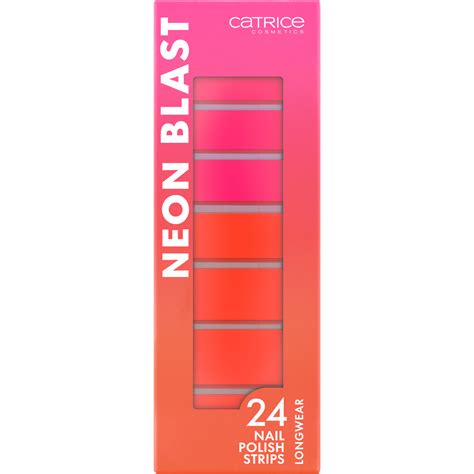 Acheter CATRICE Neon Blast Nail Polish Strips bandes de stickers vernis ...