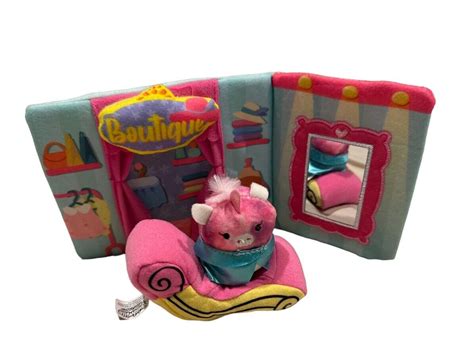 Squishville By Squishmallow Boutique Play Scene 2” Lola Soft Mini Out Of Box Ebay