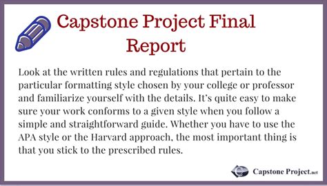 Capstone Project Report Top Tips On Creating Expert Help