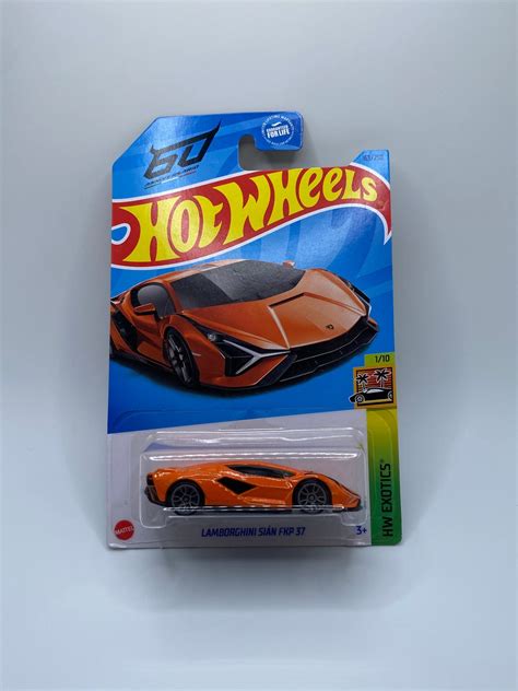 Hot Wheels Lamborghini Sian FKP 37 Orange Gift For Collectors Etsy