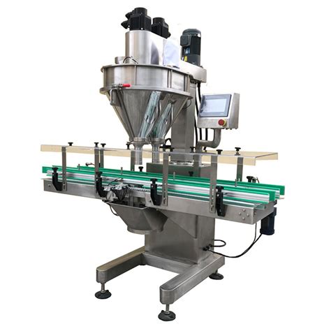 Automatic Herb Spice Milk Protein Powder Bottle Auger Filling Machine