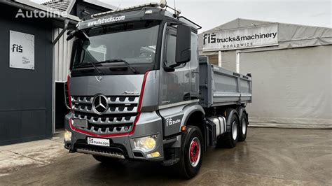 Mercedes Benz AROCS 2643 K K 6X4 Bordmatic Meiller Tipper Dump Truck