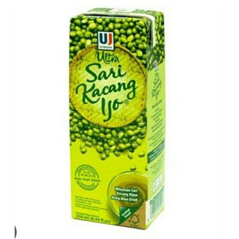 Jual MINUMAN SARI KACANG HIJAU ULTRAJAYA 250ml Shopee Indonesia