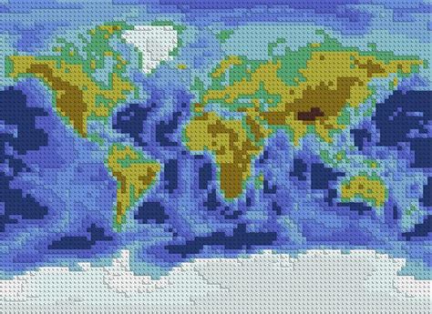 Lego Art Mapa Sveta | informacionpublica.svet.gob.gt