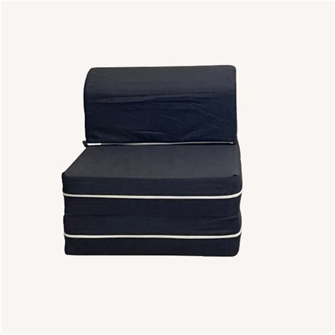 Futon Flip Foam Foldable Chair Bed Aptdeco