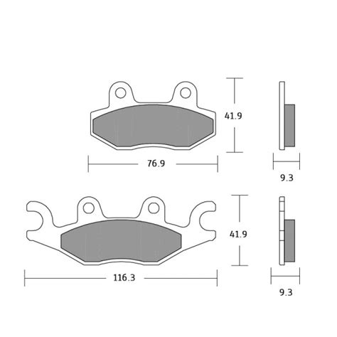 Pasticche Freno Brembo Carbon Ceramic Per Tgb X Motion