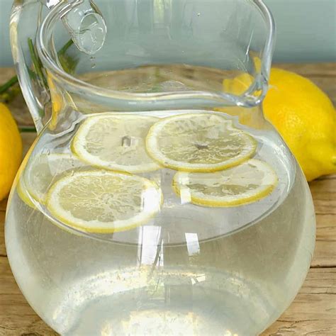 How To Make Lemon Water Video Alphafoodie