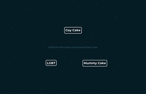 Gay Cake Recipe How To Make Gay Cake In Infinite Craft