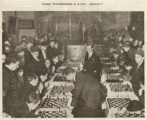 Some Capablanca And More From Moscow In Chess Fever Chess