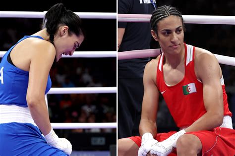 Olympics Angela Carini Tearfully Quits After Punch By Imane Khelif