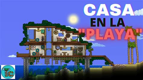 Terraria CASA EN LA PLAYA YouTube