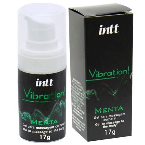 Vibration Gel Excitante Arom Tico G Intt Menta Sex Shop Loja Pimenta