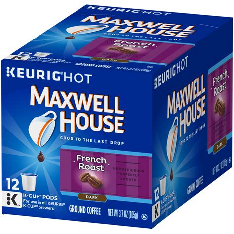 Maxwell House French Roast Dark Roast K-Cup Coffee Pods 12 ct | Shipt