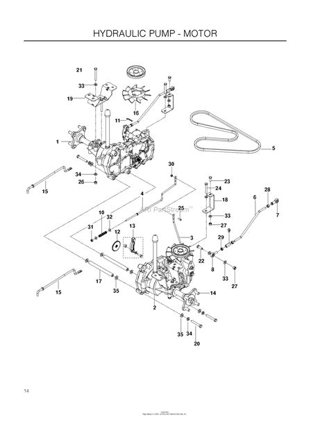 Rz5424 Husqvarna Zero Turn Drive Belt Diagram