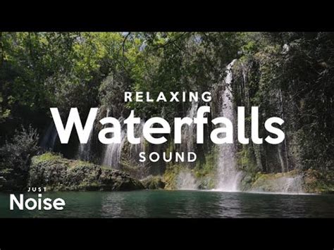 RELAXING - Waterfall/Forrest ambient sound. (1 Hour) - YouTube