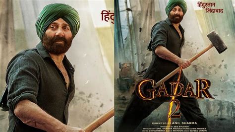 Gadar 2 first poster: Sunny Deol's Tara Singh has murder in his eyes ...