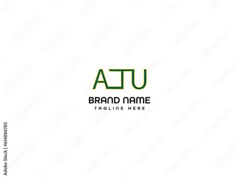 ATU letter logo Stock Vector | Adobe Stock