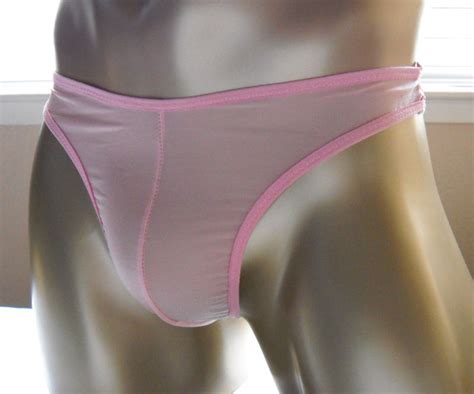 K Hot Mens Sexy Thong Skimpy Pouch Sheer Ebay