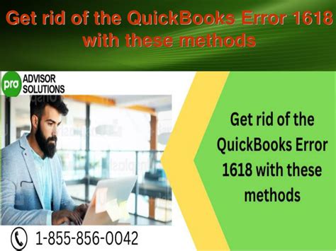 Ppt Get Rid Of The Quickbooks Error With These Methods