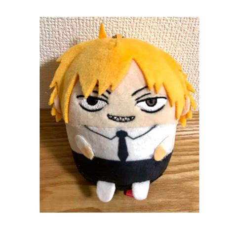 Chainsaw Manmakima Plushiedenji Keychainpower Plush Etsy