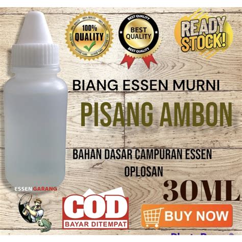 Jual Pisang Ambon Biang Essen Murni Ml Ml Ml Shopee