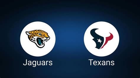 Jacksonville Jaguars Vs Houston Texans Week Tickets Available