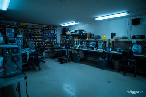 Aging Retro 1980s Electronics Laboratory | Rent this location on Giggster 