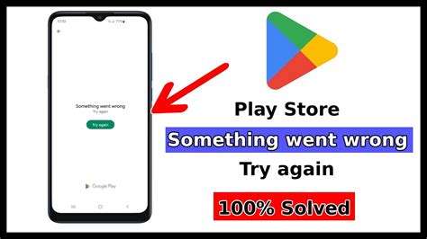 How To Fix Google Play Store Something Went Wrong Problem Google Play