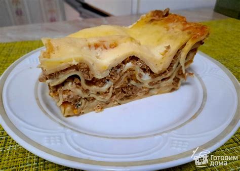 Лазанья - пошаговый рецепт с фото на Готовим дома