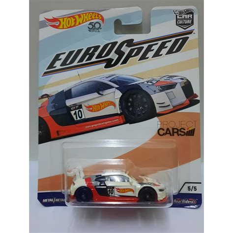 Audi R Lms Hot Wheels Euro Speed Shopee Malaysia