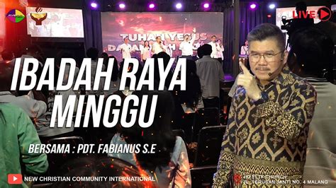 Tujuh Hal Penting 2 Ibadah Raya Minggu Sore Pdt Fabianus S E