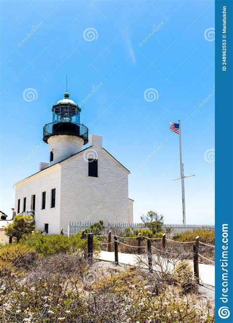 The Lighthouses of Cabrillo National Monument Stock Image - Image of ...