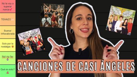 Create a Canciones de Casi Ángeles Tier List TierMaker