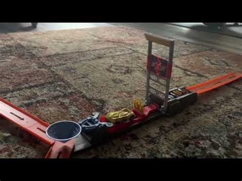 Hot Wheels Trick Tracks Flip Crash Duel YouTube