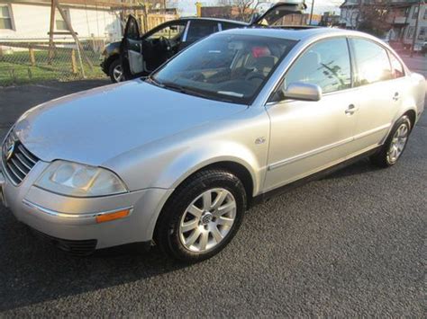 Buy Used 2003 Volkswagen Passat GLS 1 8L Turbo Gray In Passaic New