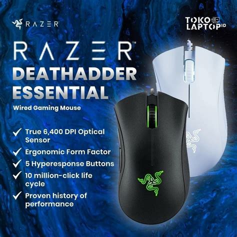 СКИДКА! RAZER Deathadder Essential Игровая мышка/мышь/mishka /DPI 6400: ...