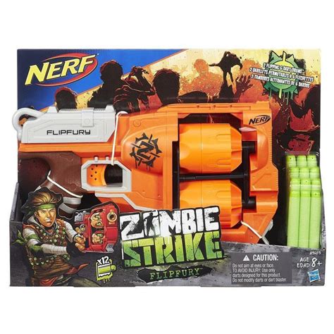 Nerf Zombie Strike FlipFury Blaster — Toycra