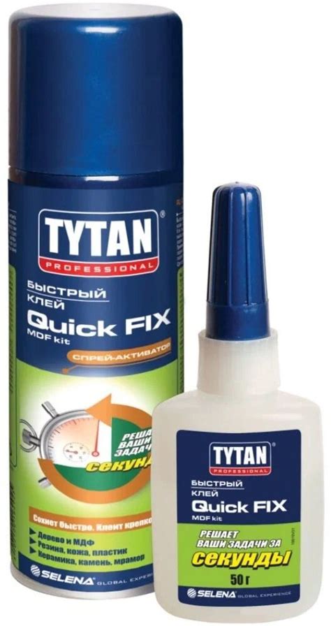 Клей двухкомпонентый Tytan для МДФ 200мл - купить в ОМА