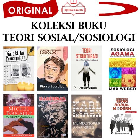 Jual Original Koleksi Buku Sosiologi Buku Teori Sosial Kritis