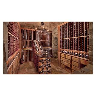 Custom Mahogany Wine Cellar In Arizona Traditional Wine Cellar