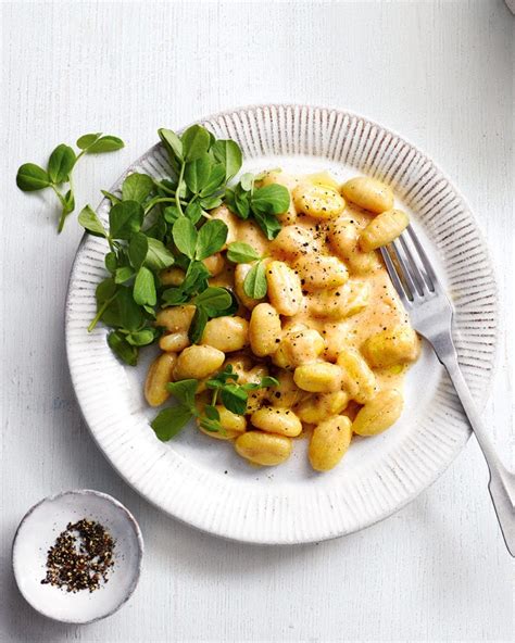 Cacio E Pepe Gnocchi With Mint And Pea Shoots Recipe Delicious Magazine