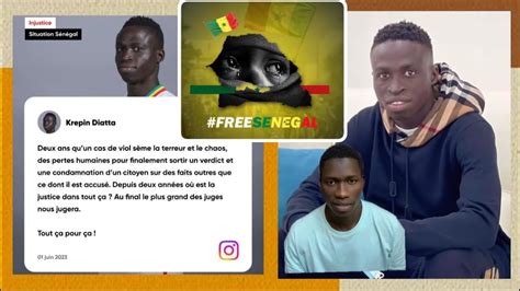 La réaction ferme de Krepin Diatta qui dénonce linjustice YouTube