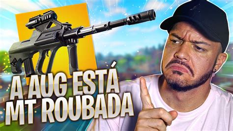 Descobrindo o PODER da AUG no modo SEM CONSTRUÇÃO FORTNITE YouTube