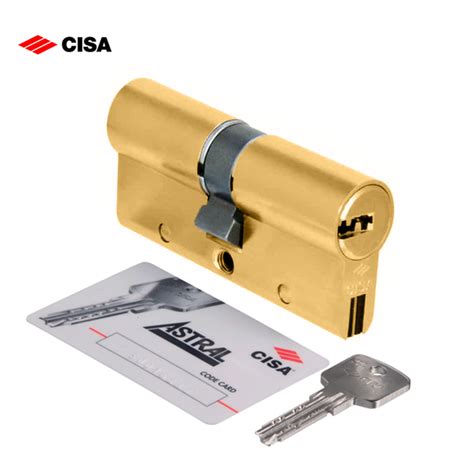 CISA Astral High Security Euro Profile Cylinder 0A3S0-10-00