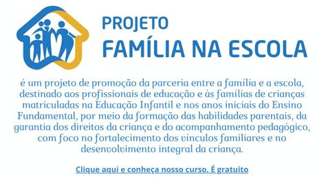 Projeto Família na Escola