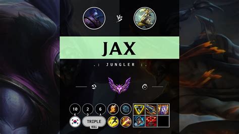 Jax Jungle Vs Master Yi Kr Master Patch 1410 Youtube