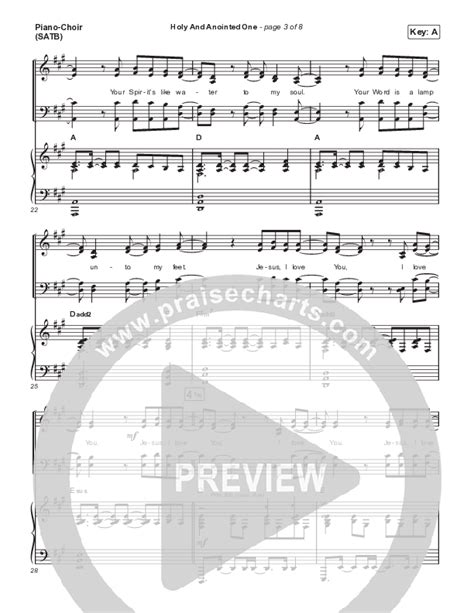 Holy And Anointed One Sheet Music Pdf Vineyard Worship Kyle Howard Praisecharts