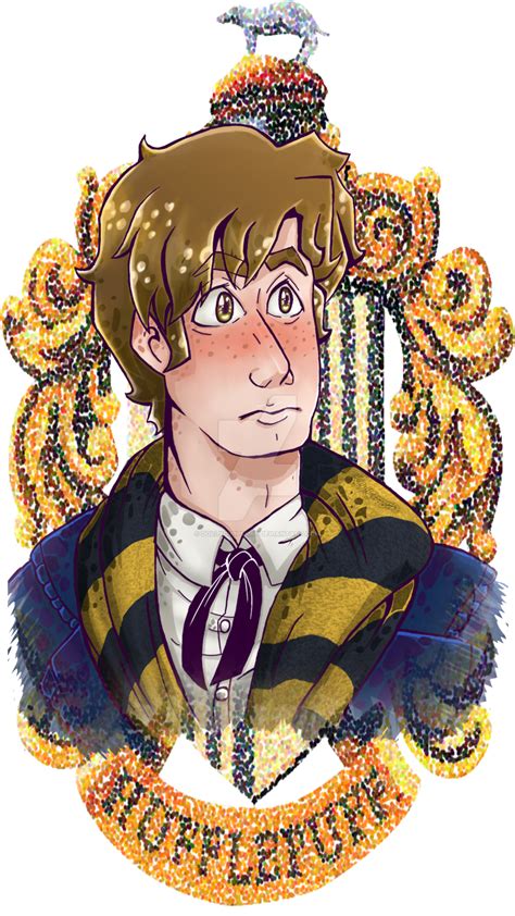 Newt Scamander Hufflepuff by DollyDurpDurp on DeviantArt